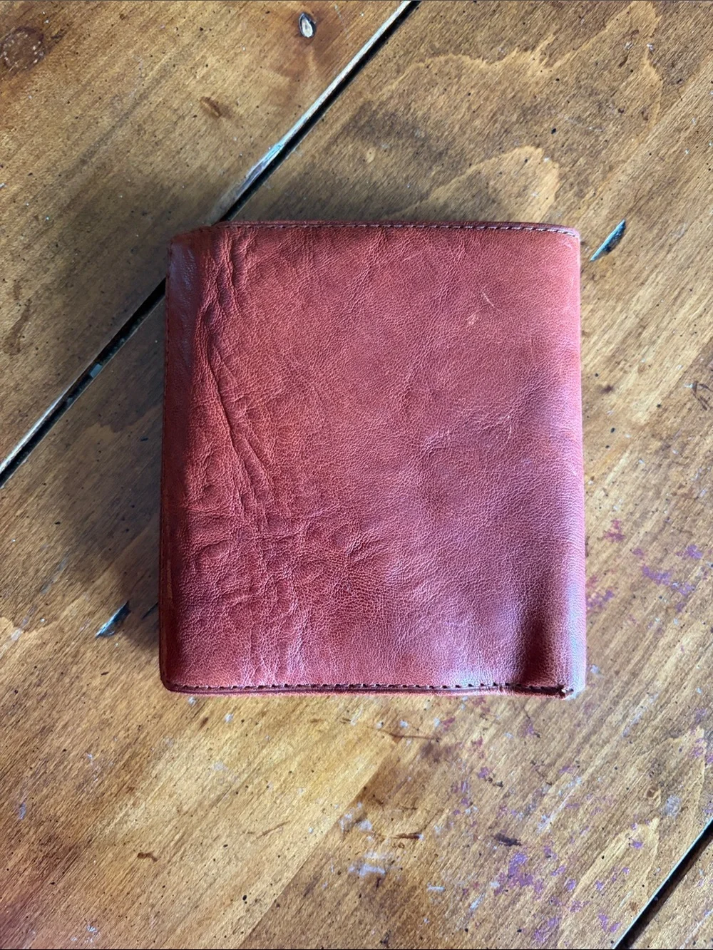 Wilson’s Leather Men's Leather Bi-Fold Wallet - Brown New in Box